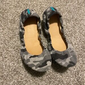 Tieks Calouflage Camo Canvas Flats 10 comfort classic casual folding